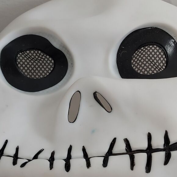 Vintage Halloween Jack Amscan Mask Disney Nightmare Before Christmas Full Face - Picture 7 of 12